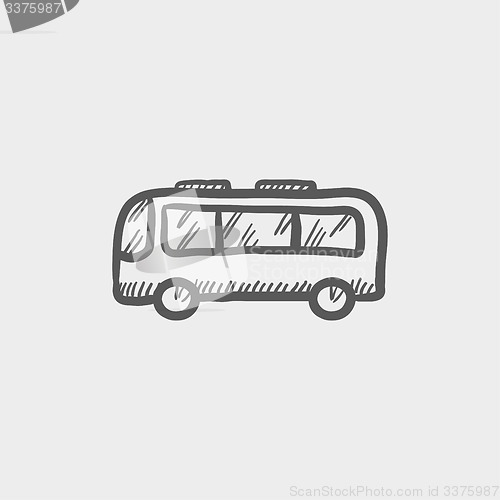 Image of Bus sketch icon