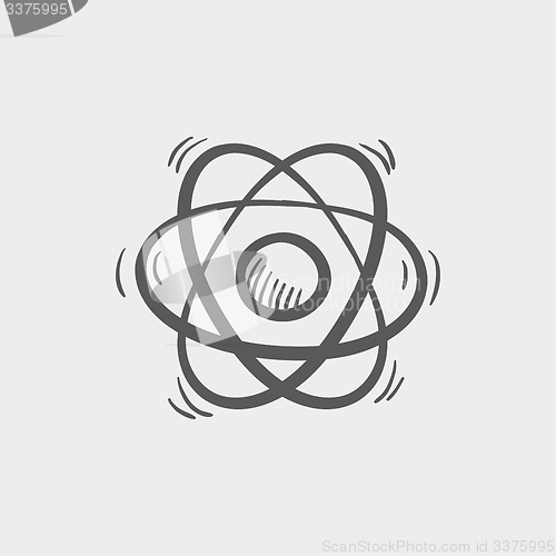 Image of Atom sketch icon