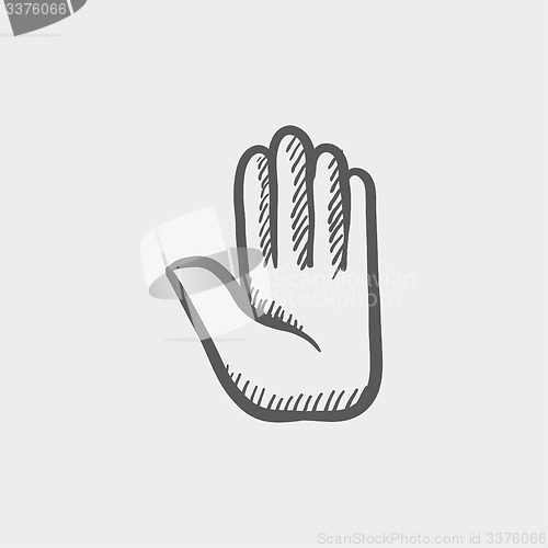 Image of Hand sketch icon