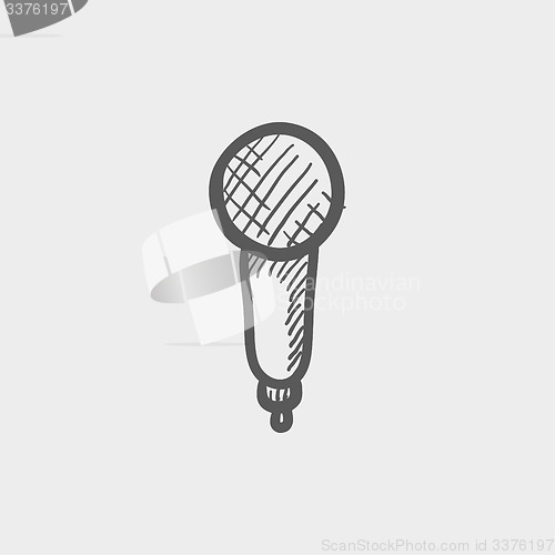 Image of New microphone sketch icon