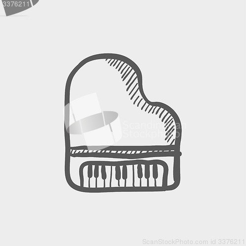 Image of Piano sketch icon