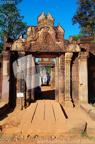 Image of Entrance gopura of Banteay Sreiz, Cambodia