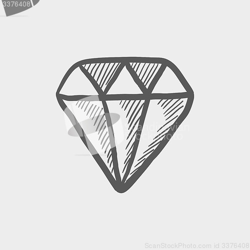 Image of Diamond sketch icon