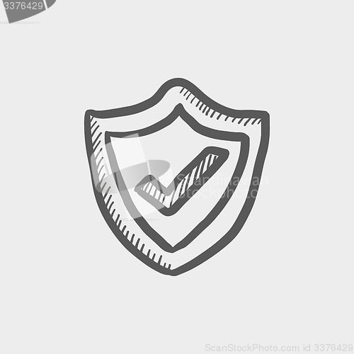 Image of Best seller guaranteed badge sketch icon