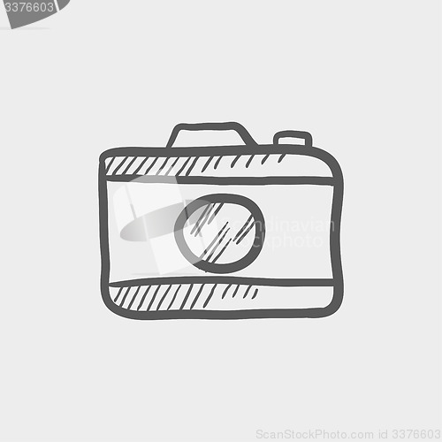 Image of Camera sketch icon
