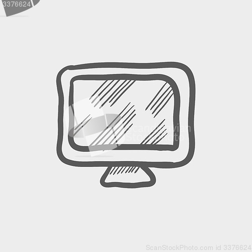 Image of Monitor sketch icon