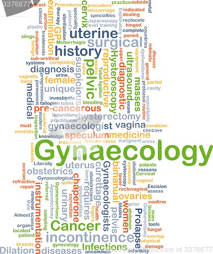 Image of Gynaecology background concept