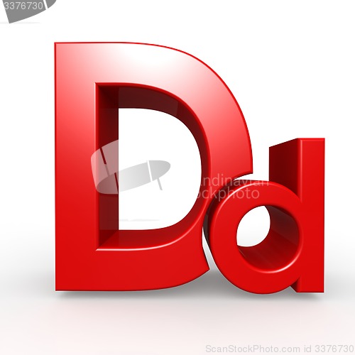 Image of Upper and lower case D together