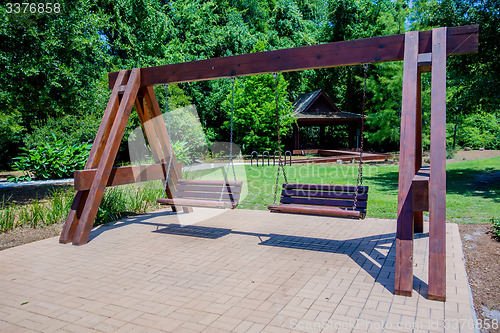 Image of trellis design canopy details