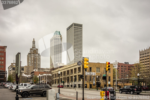 Image of tulsa oklahoma city skyline 