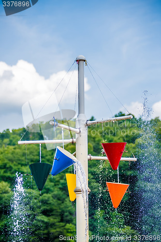 Image of water park in the mountains