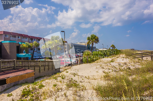 Image of tybee island beach scenes