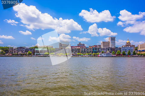 Image of savannah georgia waterfront scenes