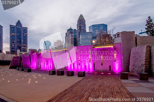 Image of charlotte north carolina skyline 
