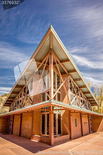 Image of arizona state rest area scenery off interstate 40