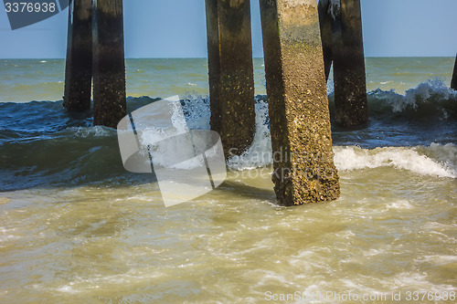 Image of tybee island beach scenes