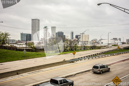 Image of tulsa oklahoma city skyline 