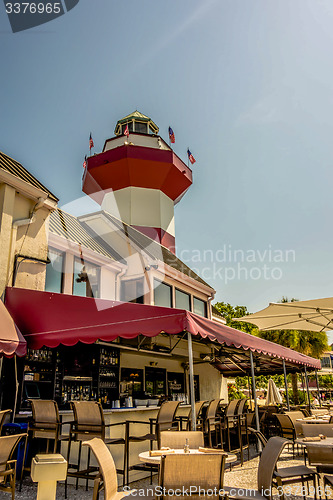 Image of harbour town lighthouse at hilton head south carolina