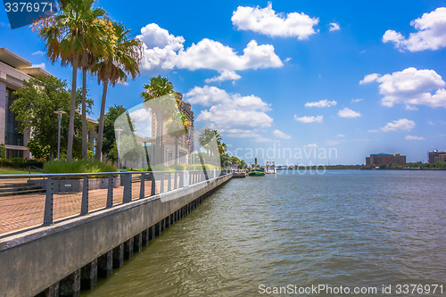 Image of savannah georgia waterfront scenes