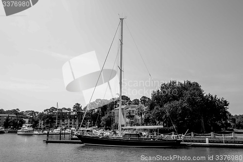 Image of boats in harbour town of south beach hilton head