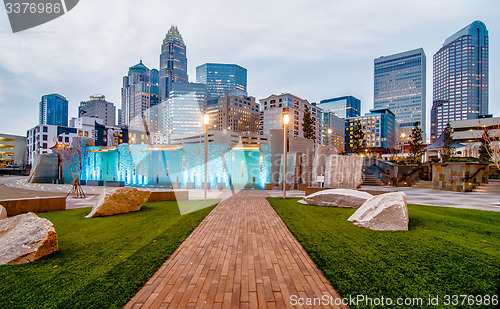 Image of charlotte north carolina skyline 