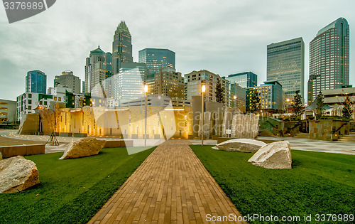 Image of charlotte north carolina skyline 