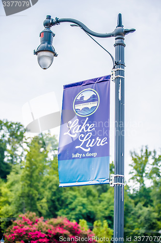 Image of scenery around lake lure north carolina