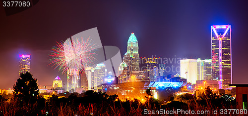 Image of 4th of july fireworks skyshow charlotte nc