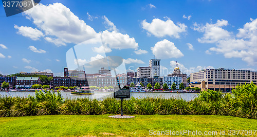 Image of savannah georgia waterfront scenes