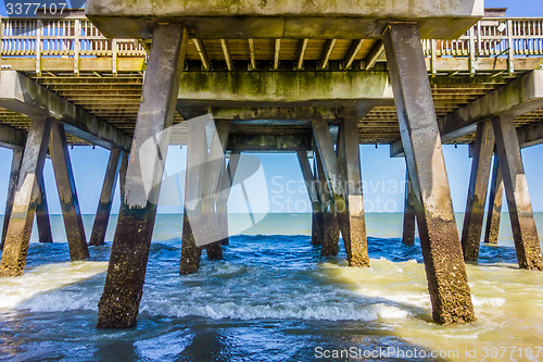 Image of tybee island beach scenes