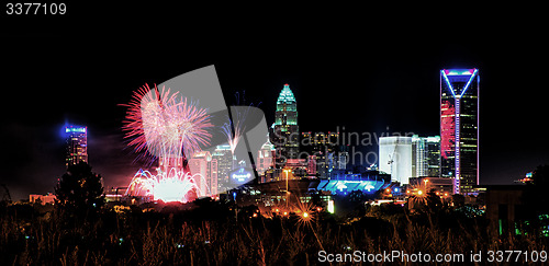 Image of 4th of july fireworks skyshow charlotte nc