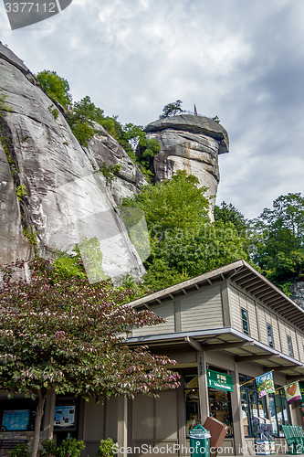 Image of lake lure and chimney rock landscapes