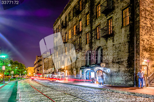 Image of savannah georgia waterfront and street scenes 