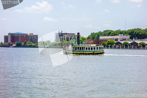 Image of savannah georgia waterfront scenes