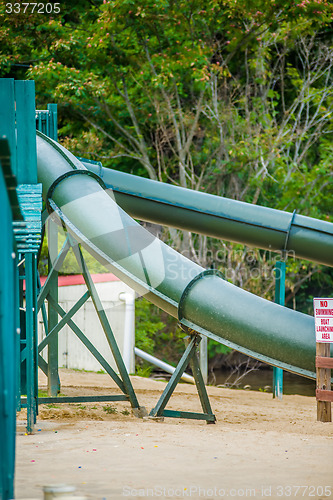 Image of water park in the mountains