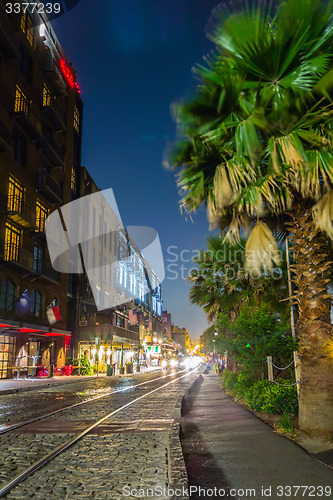 Image of savannah georgia waterfront and street scenes 