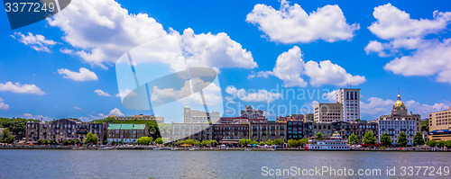 Image of savannah georgia waterfront scenes