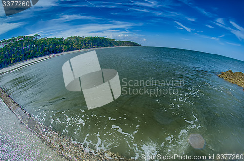 Image of beach scenes at hunting island south carolina