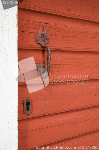 Image of Old door handle