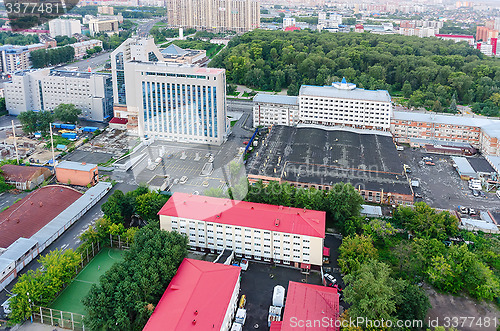 Image of Oil and gas college, Gazprom building. Tyumen