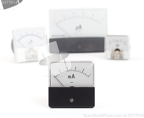 Image of Old meter isolated