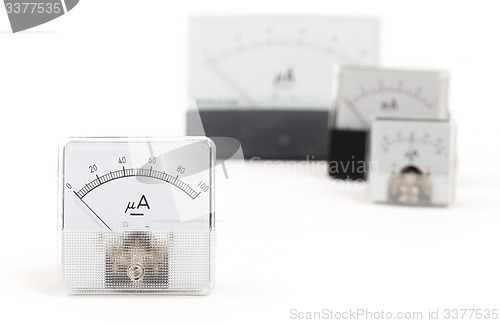 Image of Old meter isolated