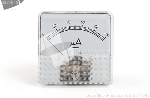 Image of Old meter isolated