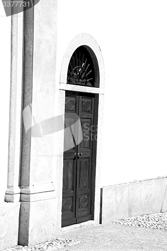 Image of old   door    in italy old ancian wood and traditional  texture 