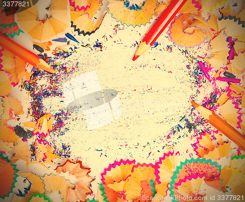 Image of pencils and chips