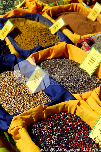 Image of Spices on the market