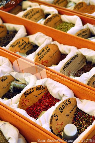 Image of Spices on the market