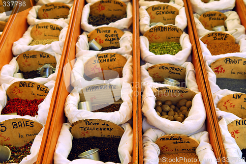 Image of Spices on the market