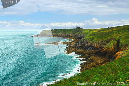 Image of Atlantic coast in Brittany