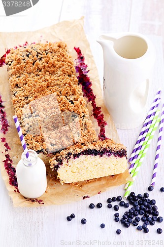 Image of blueberry cake 